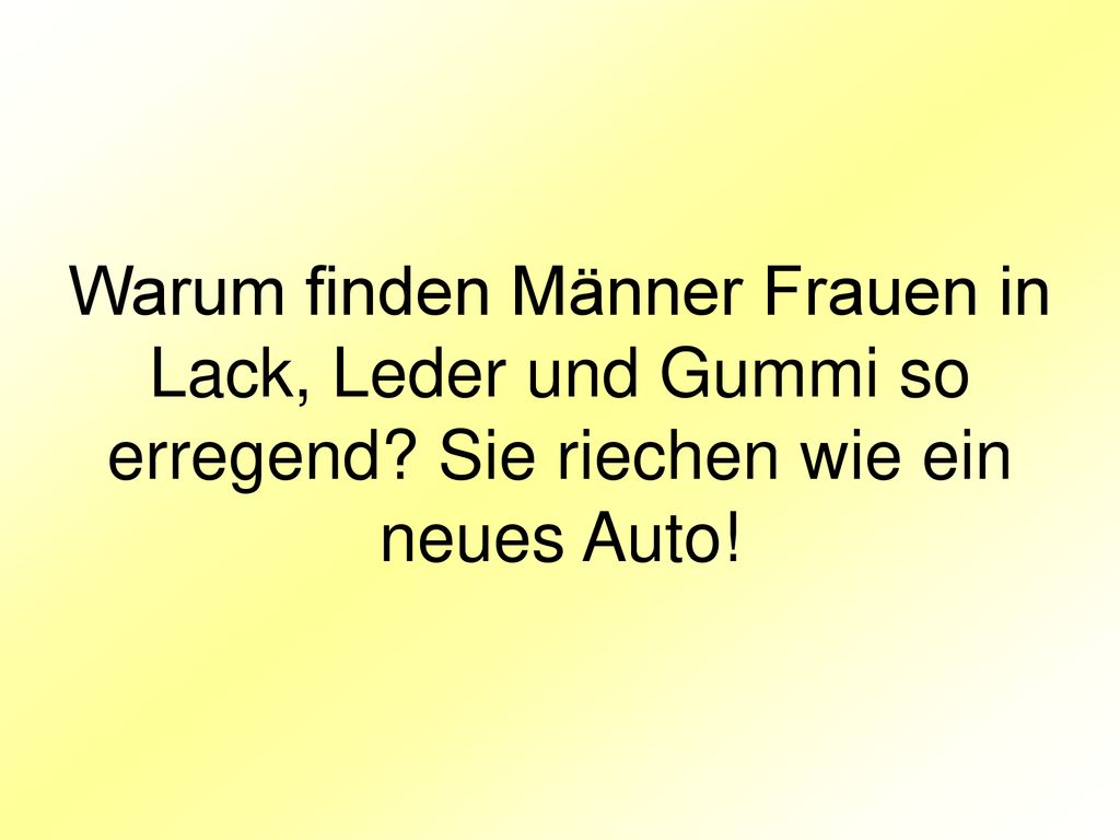 Warum finden Männer Frauen in Lack, Leder und Gummi so erregend