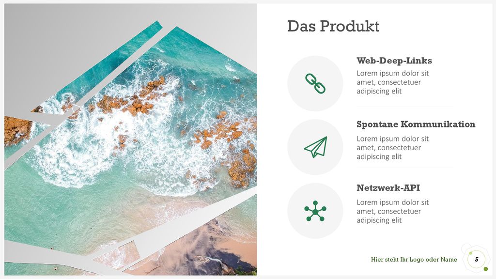 Das Produkt Web-Deep-Links Spontane Kommunikation Netzwerk-API