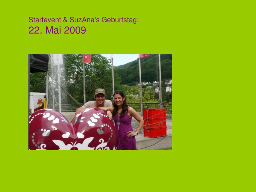 Startevent & SuzAna s Geburtstag: