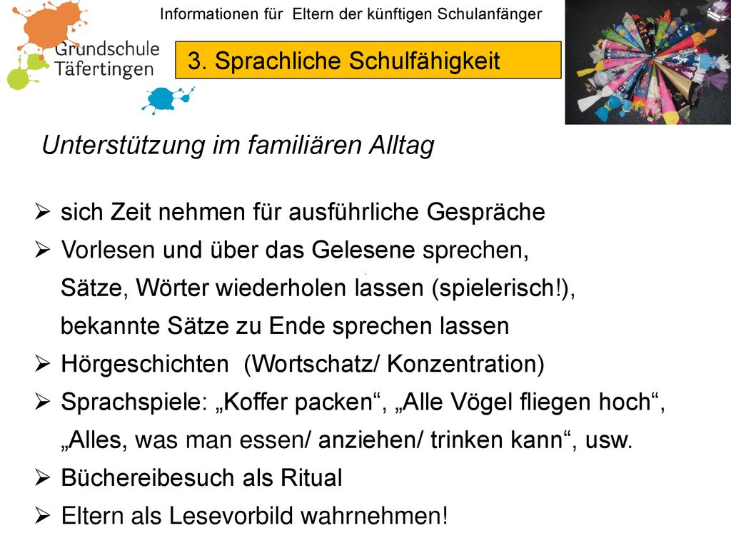 Unterstützung im familiären Alltag