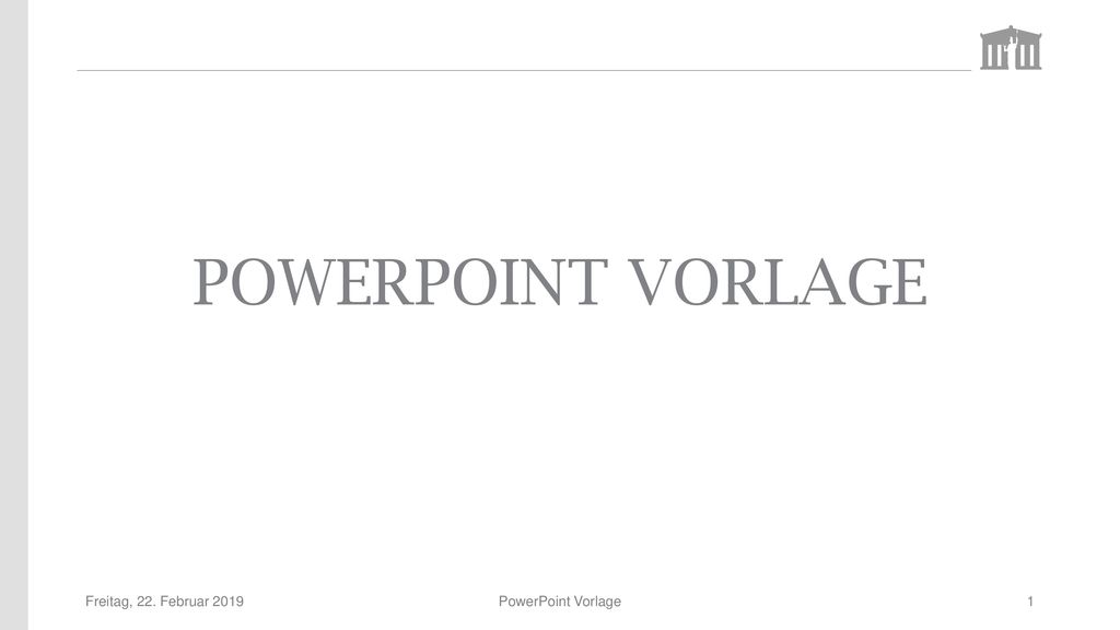 PowerPoint Vorlage Freitag, 22. Februar 2019 PowerPoint Vorlage