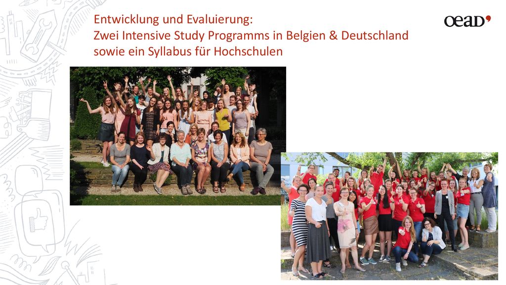 Entwicklung und Evaluierung: Zwei Intensive Study Programms in Belgien & Deutschland sowie ein Syllabus für Hochschulen