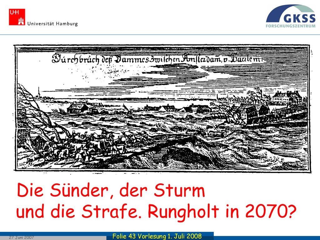 Die Sünder, der Sturm und die Strafe. Rungholt in 2070