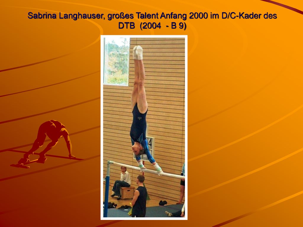 Sabrina Langhauser, großes Talent Anfang 2000 im D/C-Kader des DTB ( B 9)