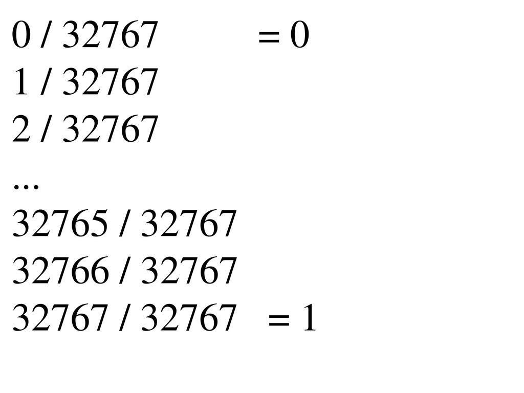 0 / = 0 1 / / / / / = 1 Weiter mit PP.