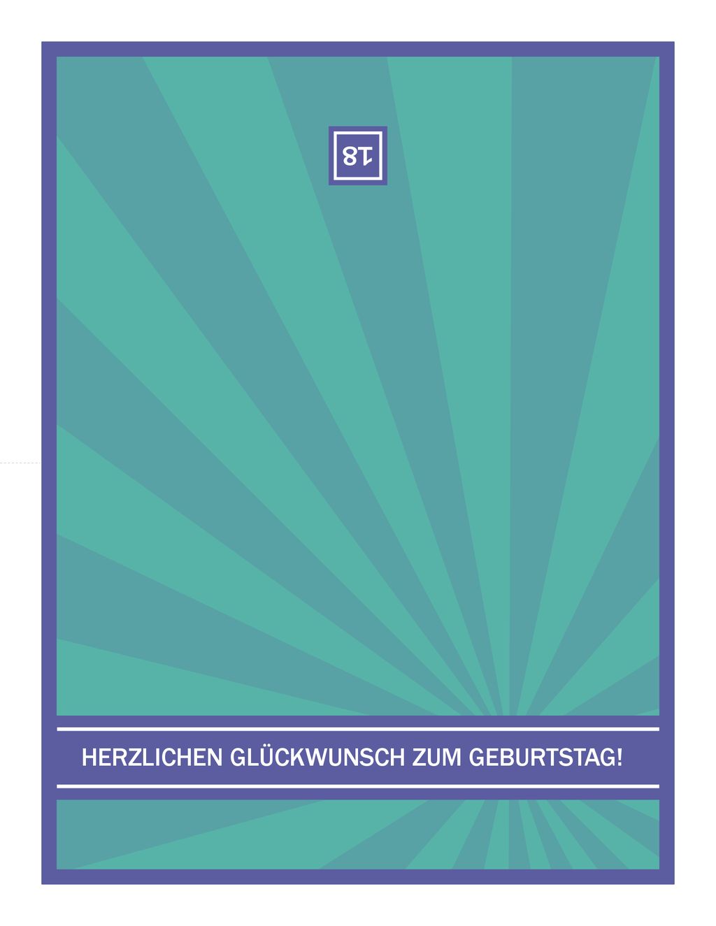 18 HERZLICHEN GLÜCKWUNSCH ZUM GEBURTSTAG! Hier falten ppt herunterladen