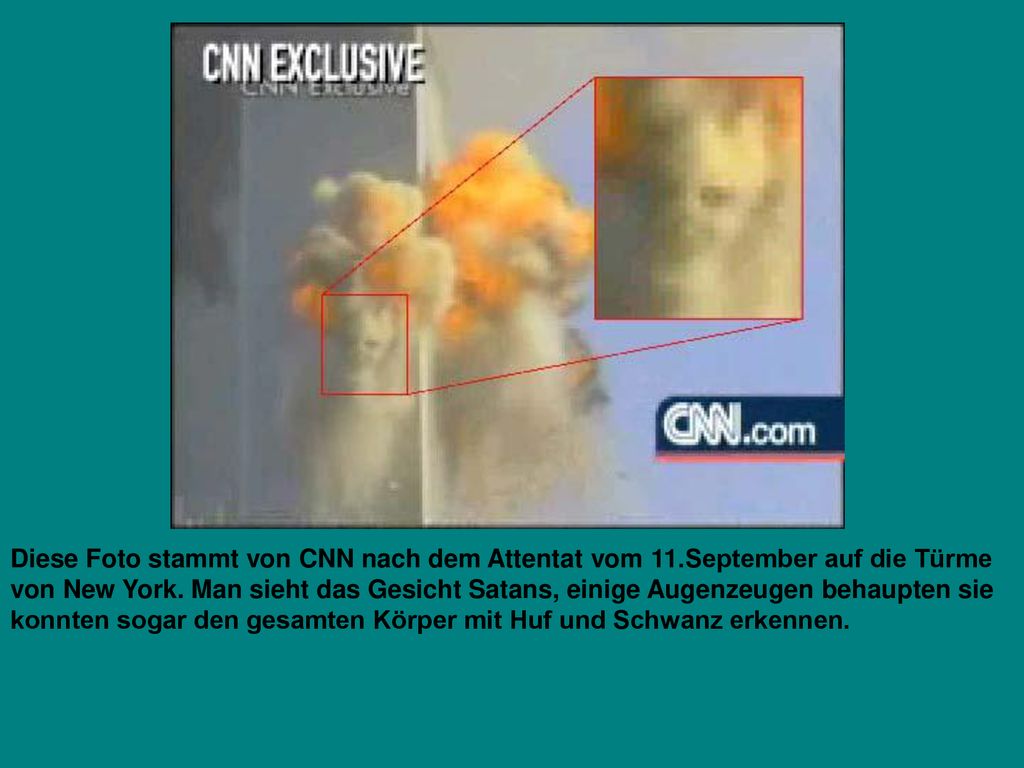 Diese Foto stammt von CNN nach dem Attentat vom 11