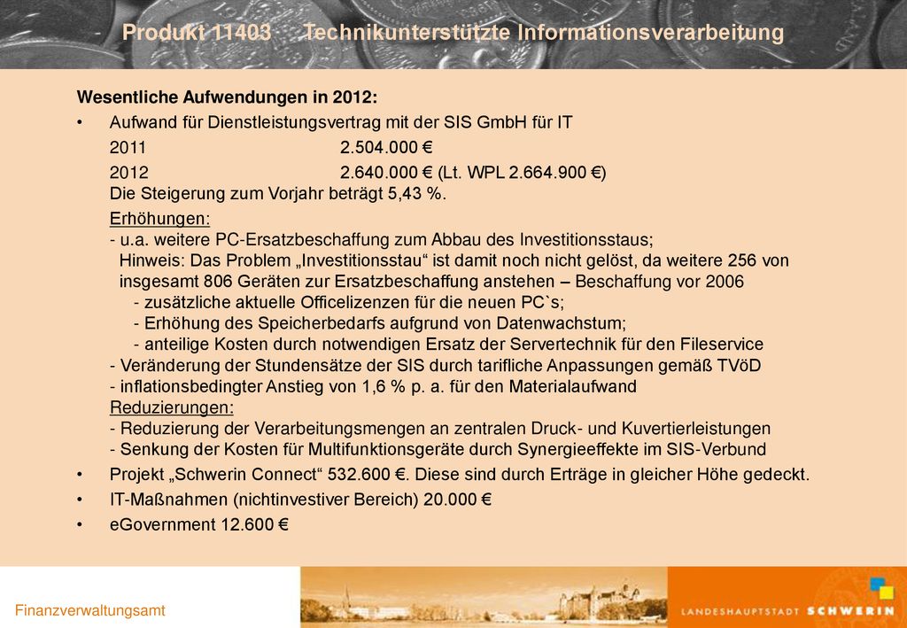 Produkt Technikunterstützte Informationsverarbeitung