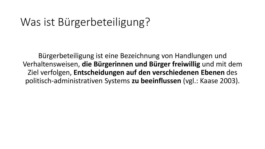 Eine Chance Für Die SPD? Eine Stadt Auf Dem Weg Zur Bürgerkommune - Ppt ...