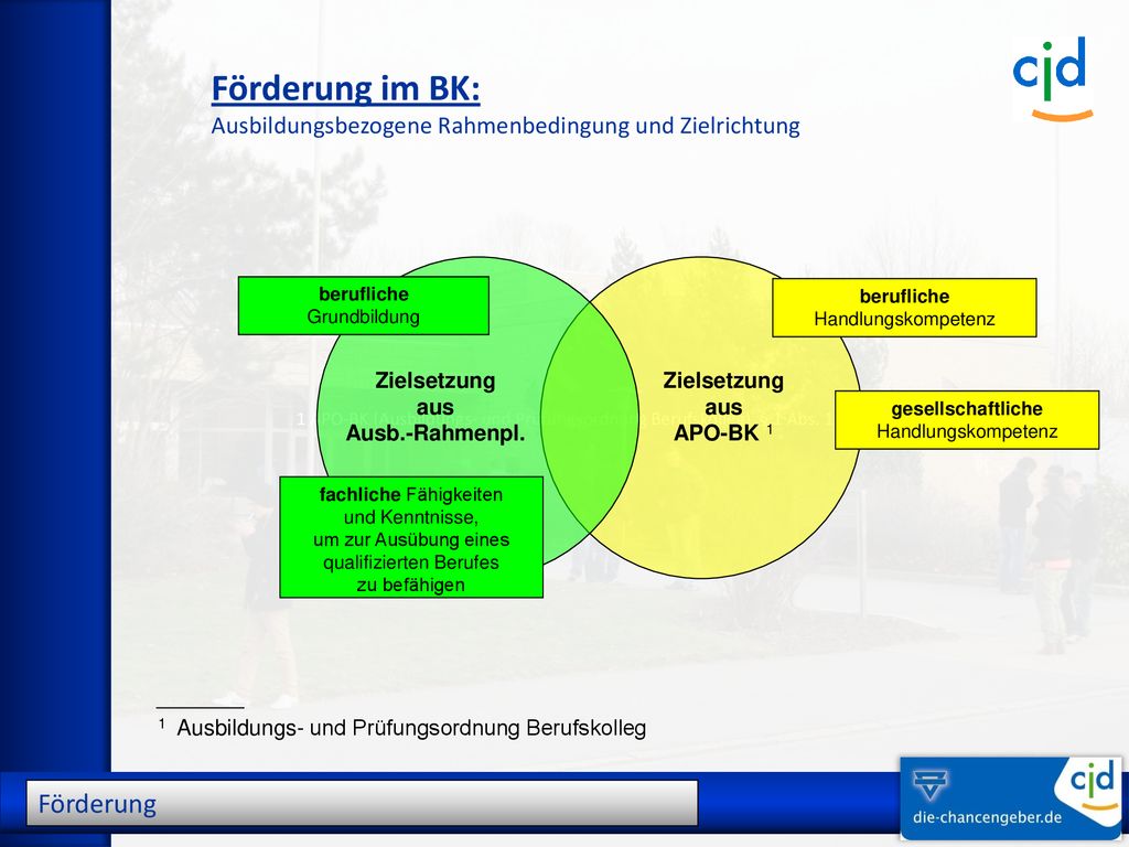 1 APO-BK (Ausbildungs- und Prüfungsordnung Berufskolleg) § 1 Abs. 1