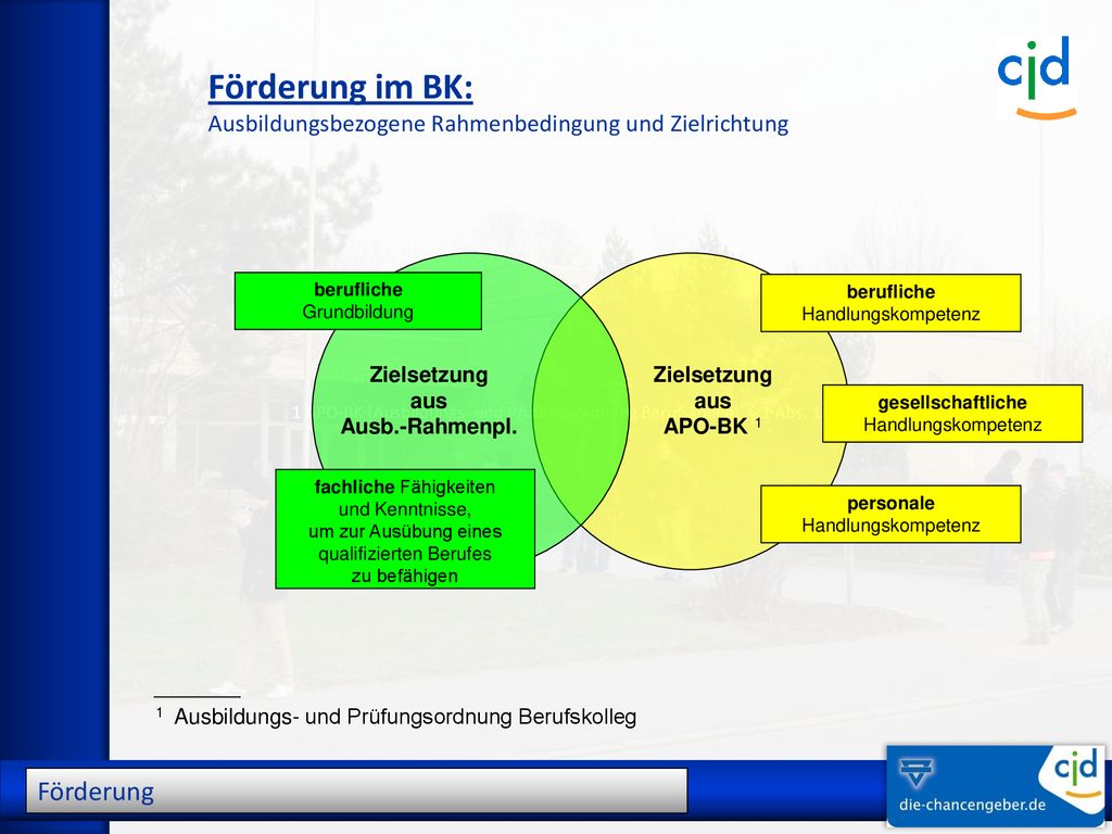 1 APO-BK (Ausbildungs- und Prüfungsordnung Berufskolleg) § 1 Abs. 1