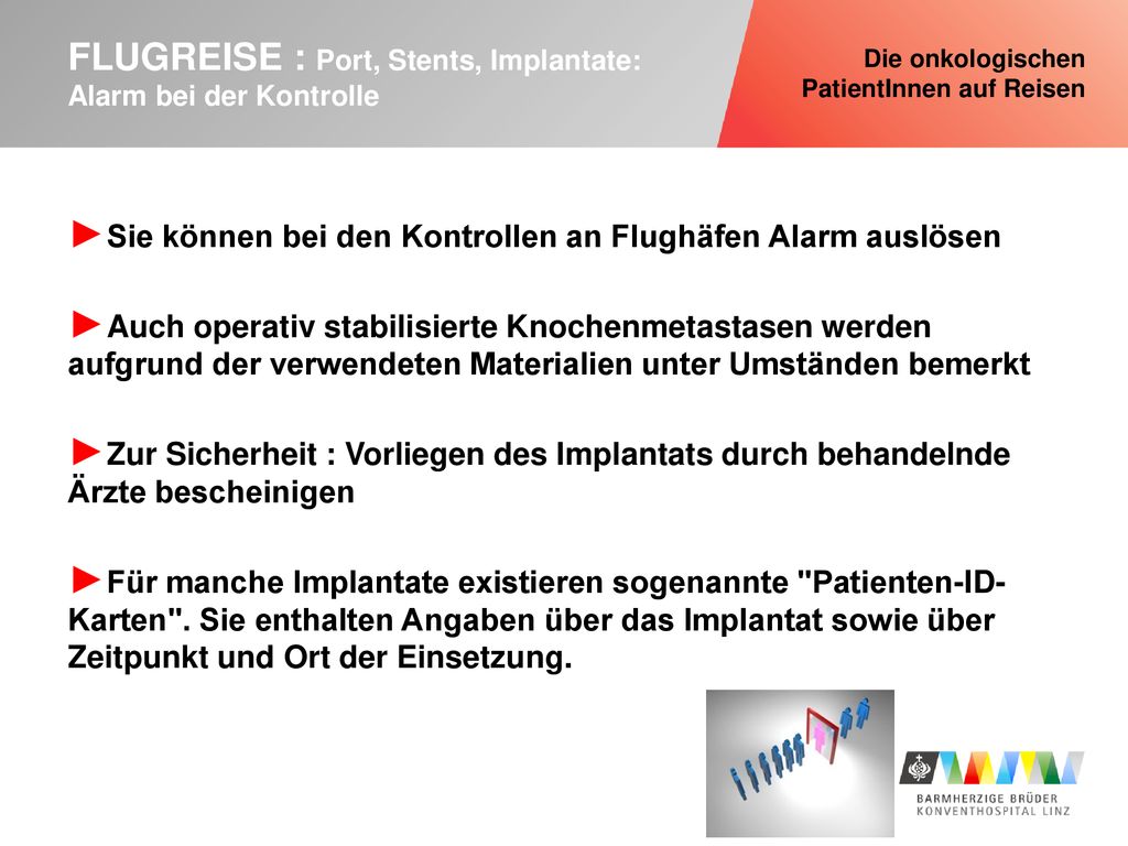 FLUGREISE : Port, Stents, Implantate: Alarm bei der Kontrolle