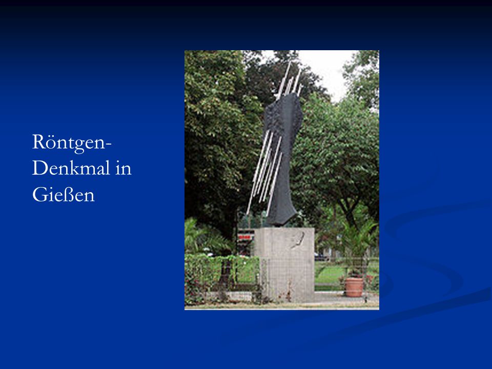 Röntgen-Denkmal in Gießen