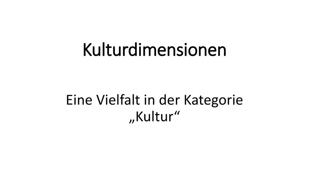 Eine Vielfalt in der Kategorie „Kultur