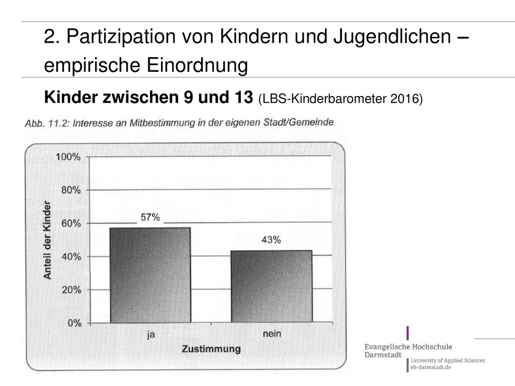 2. Partizipation von Kindern und Jugendlichen – empirische Einordnung