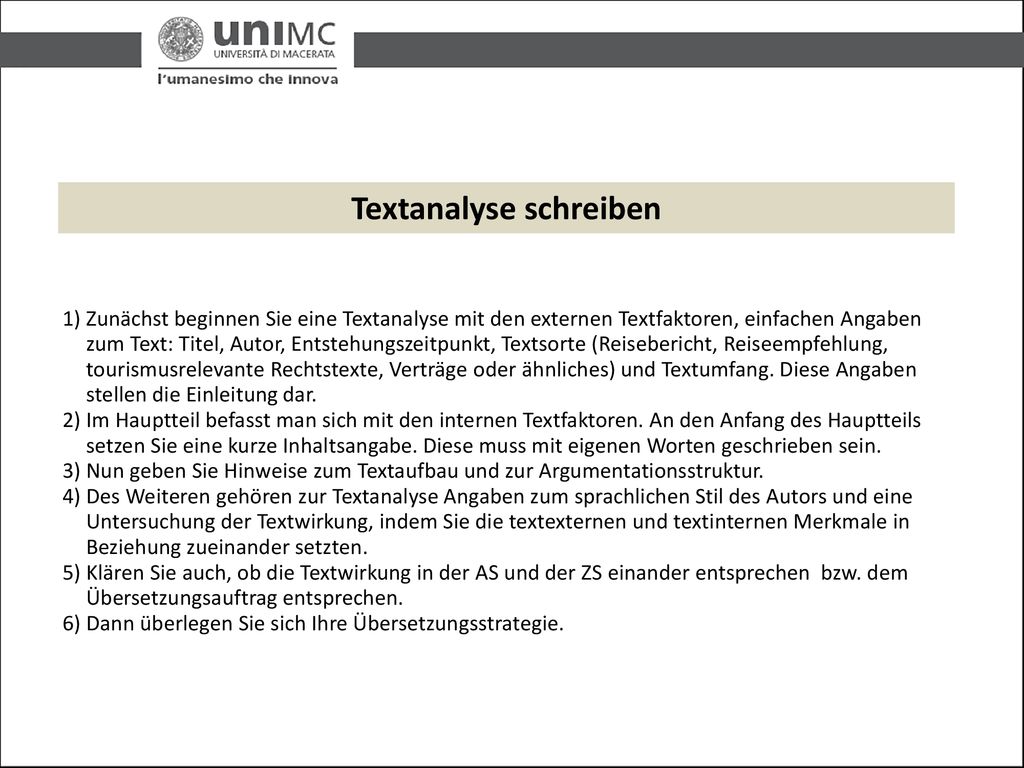 Dott. ssa Veronika Koerner Deutsch II Mod. A a. a ppt herunterladen