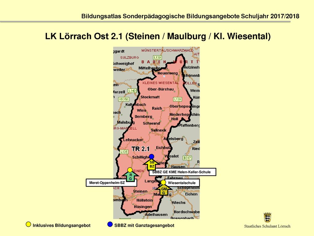 LK Lörrach Ost 2.1 (Steinen / Maulburg / Kl. Wiesental)