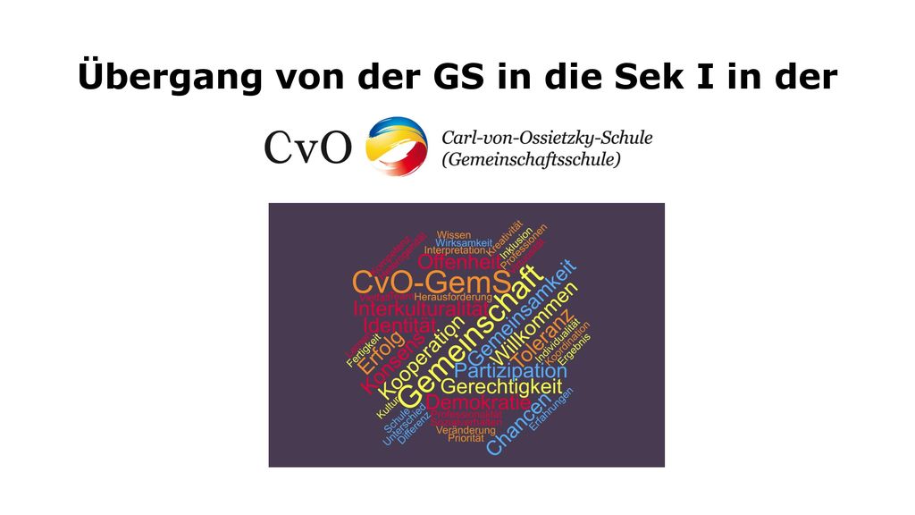 Übergang von der GS in die Sek I in der