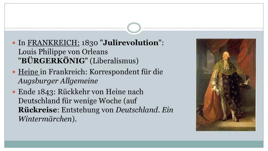 In FRANKREICH: 1830 Julirevolution : Louis Philippe von Orleans BÜRGERKÖNIG (Liberalismus)