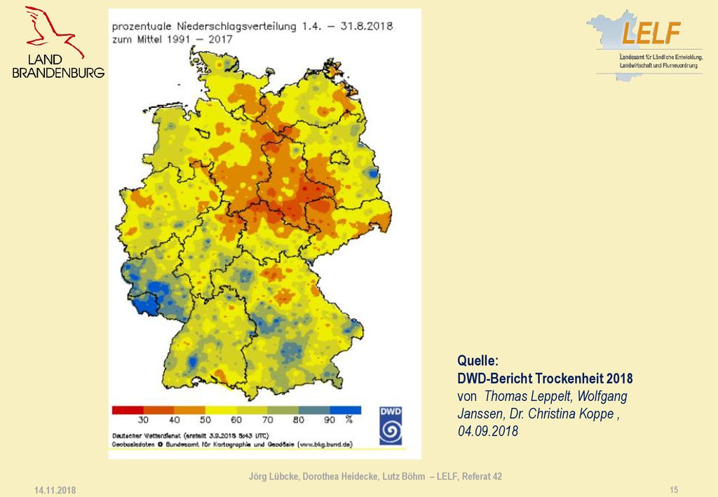 Jörg Lübcke, Dorothea Heidecke, Lutz Böhm – LELF, Referat 42