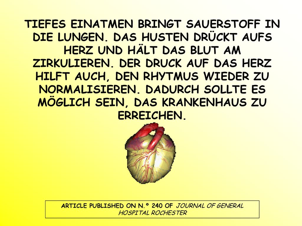 ARTICLE PUBLISHED ON N.º 240 OF JOURNAL OF GENERAL HOSPITAL ROCHESTER