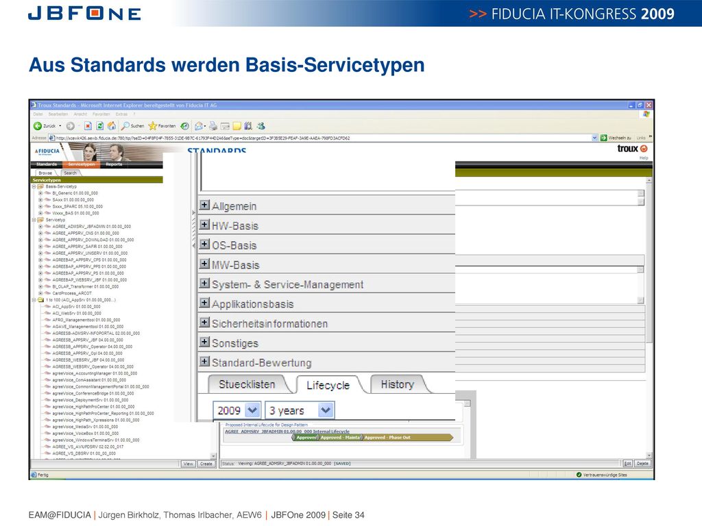 Aus Standards werden Basis-Servicetypen