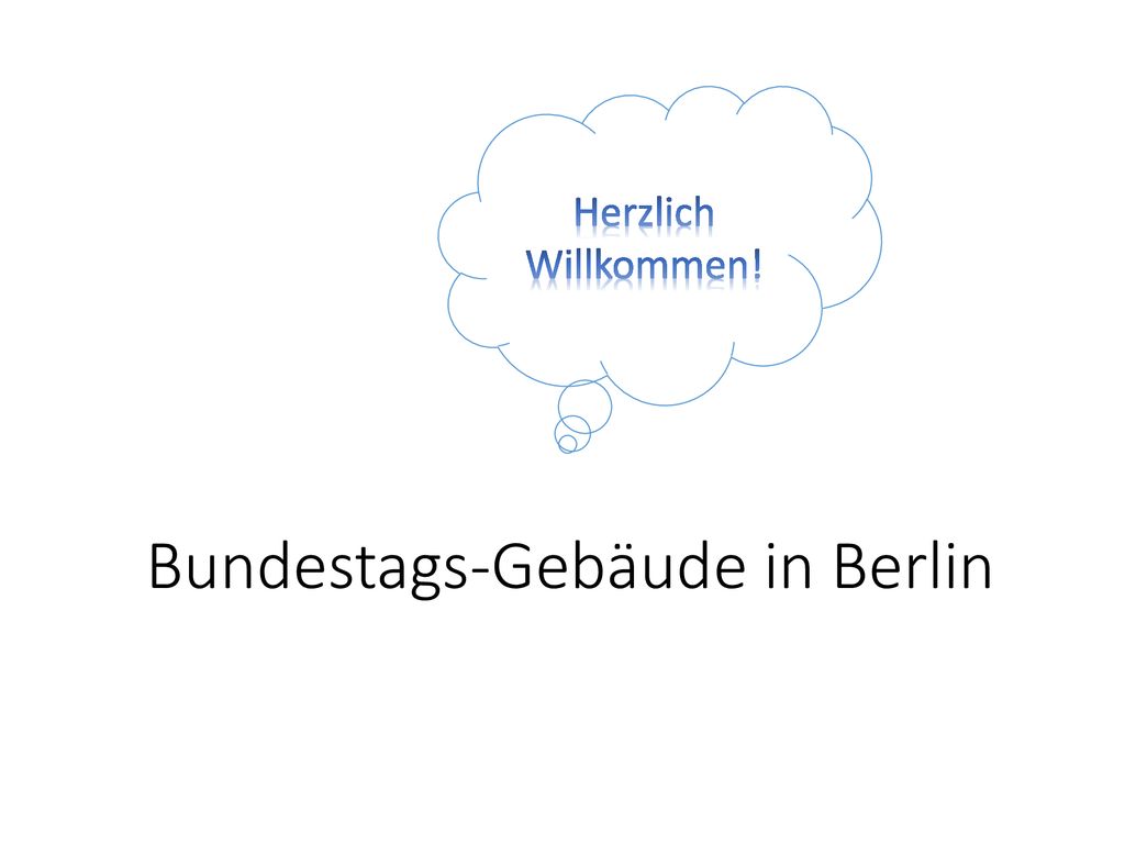 Bundestags-Gebäude in Berlin