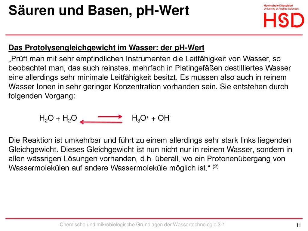 Chemische und mikrobiologische Grundlagen der Wassertechnologie ppt herunterladen