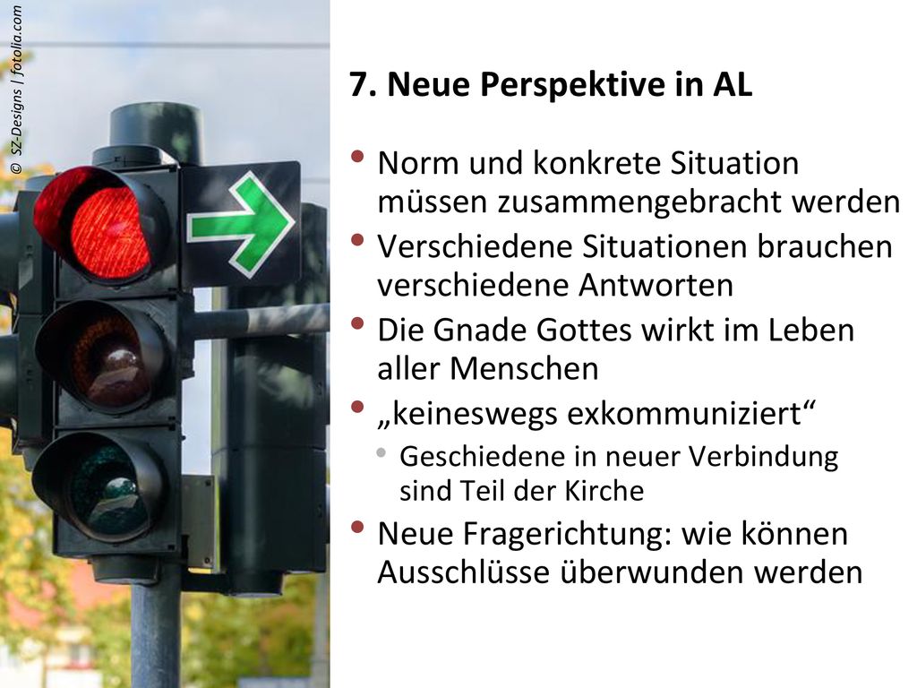 7. Neue Perspektive in AL © SZ-Designs | fotolia.com. Norm und konkrete Situation müssen zusammengebracht werden.