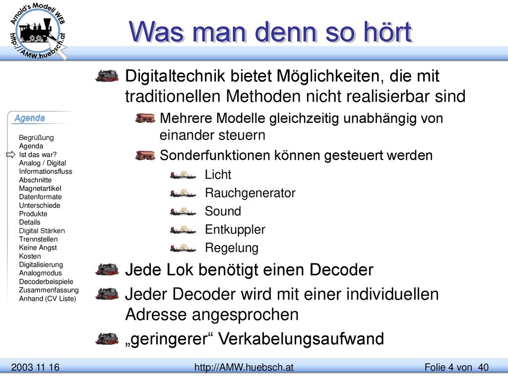 Was man denn so hört Digitaltechnik bietet Möglichkeiten, die mit traditionellen Methoden nicht realisierbar sind.