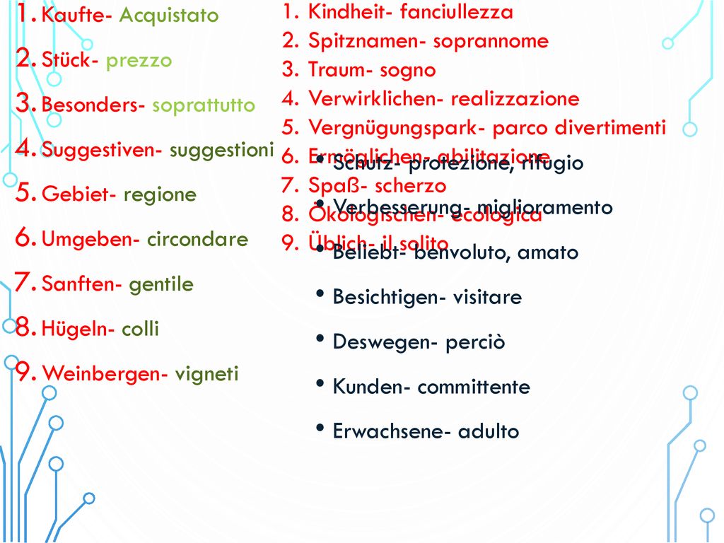 Kaufte- Acquistato Stück- prezzo. Suggestiven- suggestioni. Gebiet- regione. Umgeben- circondare.