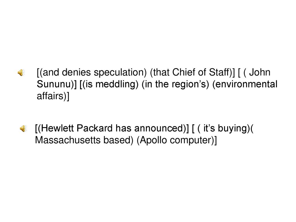 [(and denies speculation) (that Chief of Staff)] [ ( John Sununu)] [(is meddling) (in the region’s) (environmental affairs)]
