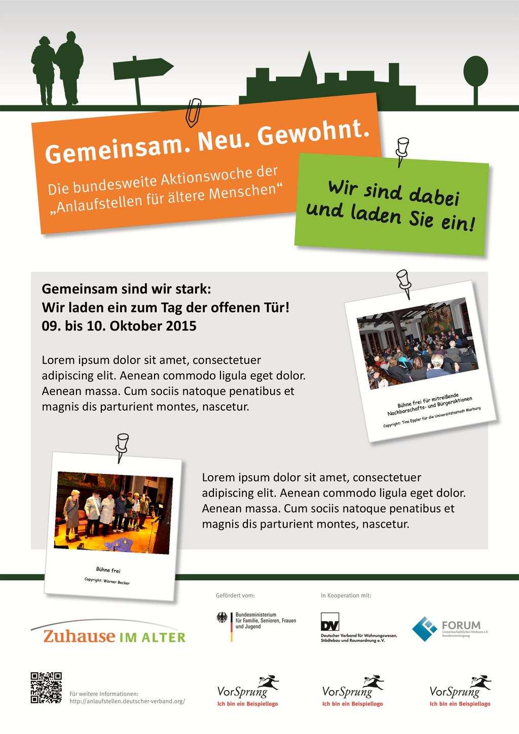 Gemeinsam sind wir stark: Wir laden ein zum Tag der offenen Tür!
