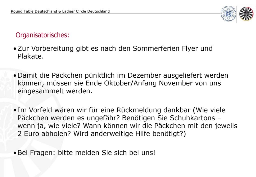 Zur Vorbereitung gibt es nach den Sommerferien Flyer und Plakate.