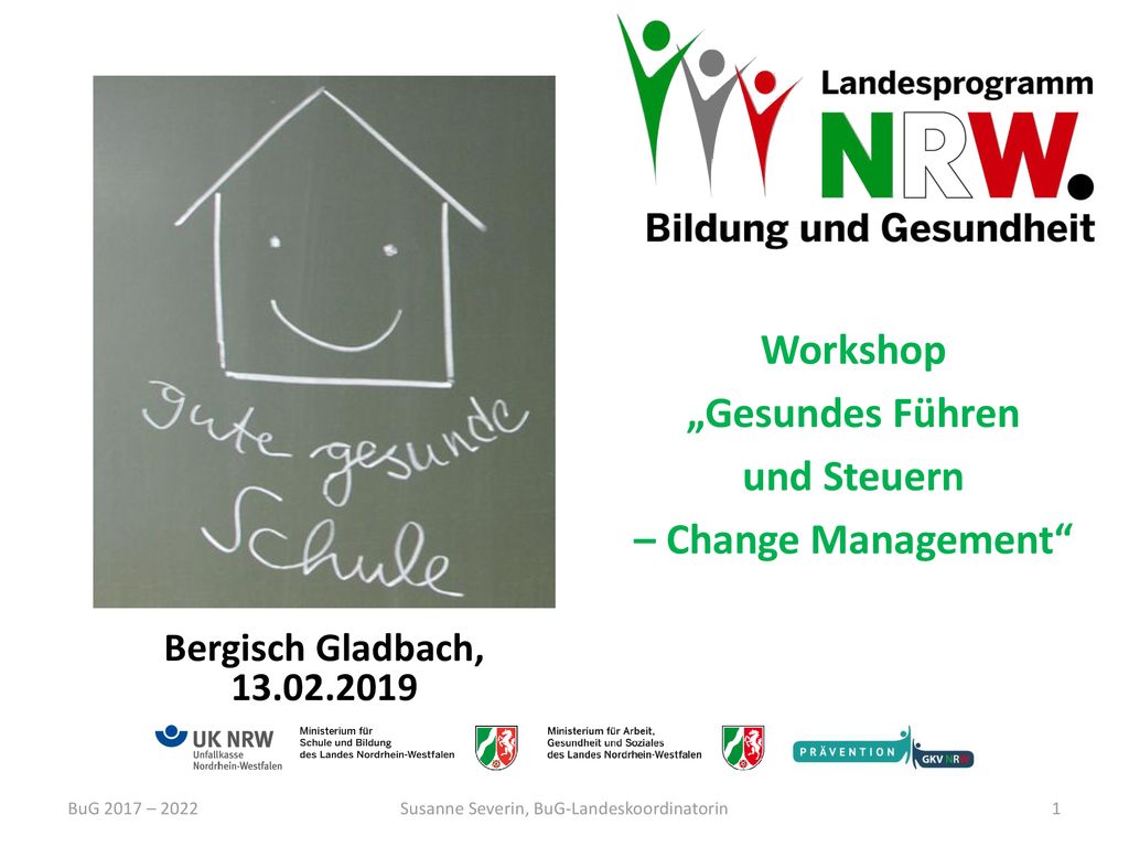 Workshop „Gesundes Führen und Steuern – Change Management