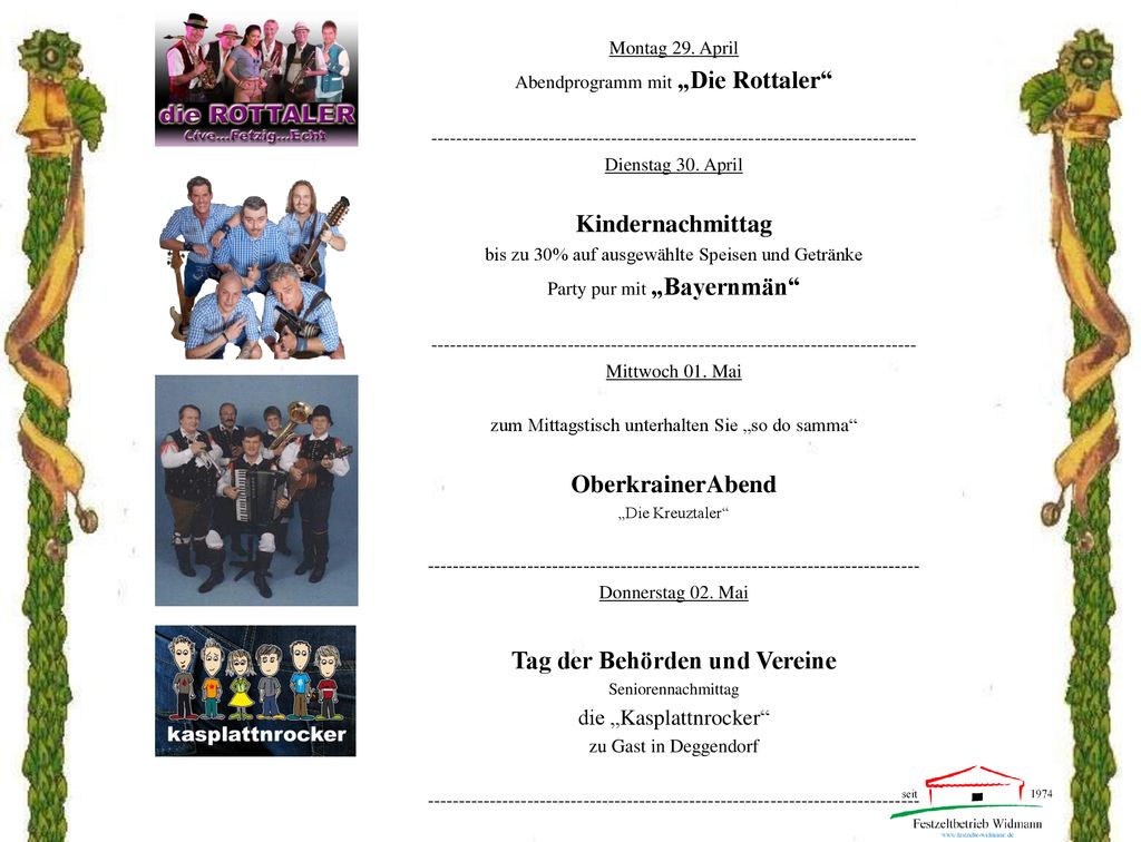 Tag der Behörden und Vereine