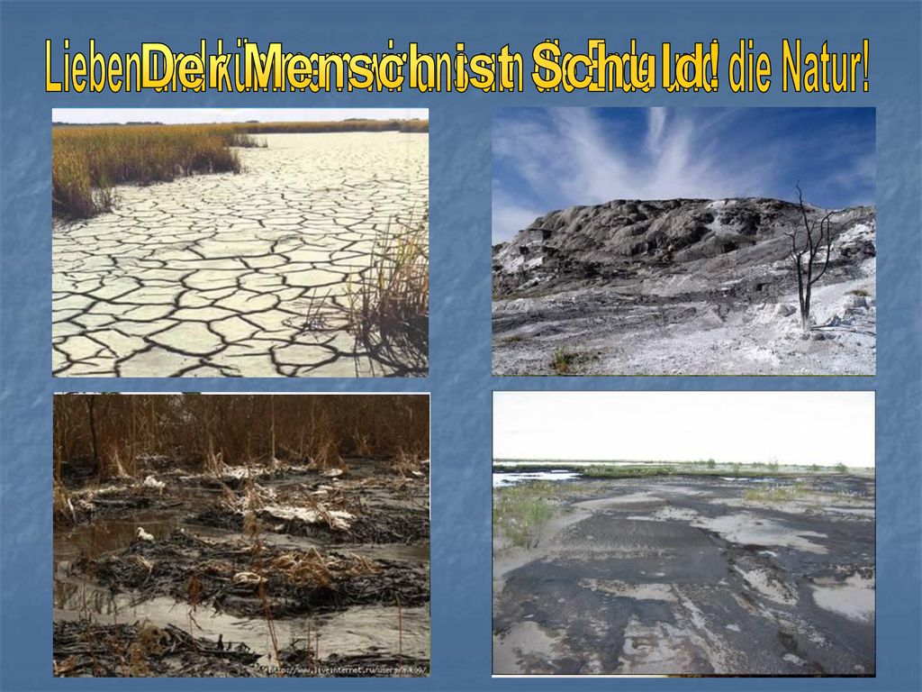 Lieben und kümmern wir uns um die Erde und die Natur!