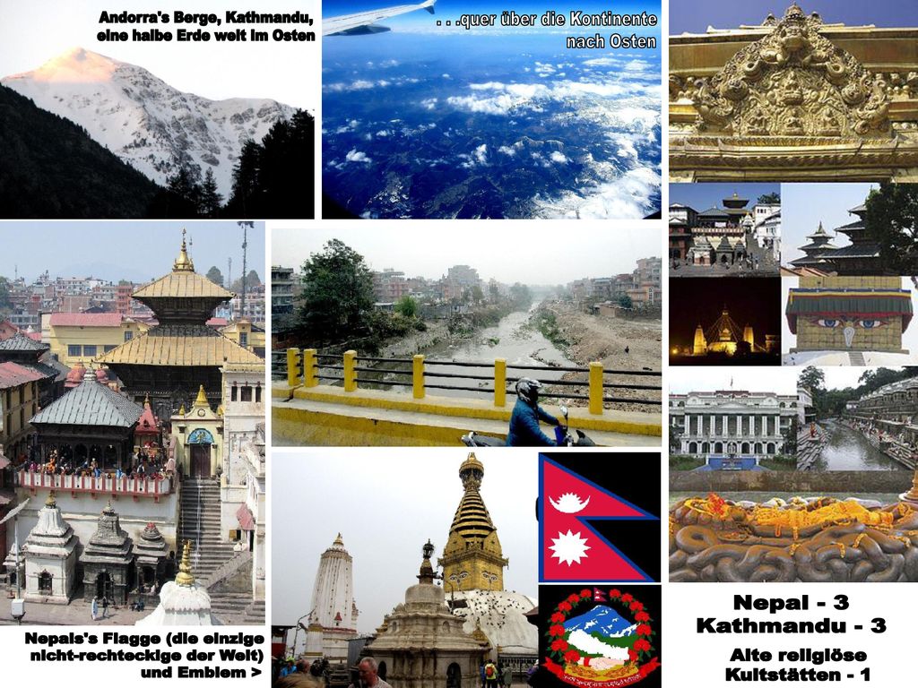 Nepal - 3 Kathmandu - 3 Andorra s Berge, Kathmandu,