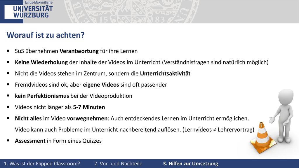 Worauf ist zu achten SuS übernehmen Verantwortung für ihre Lernen