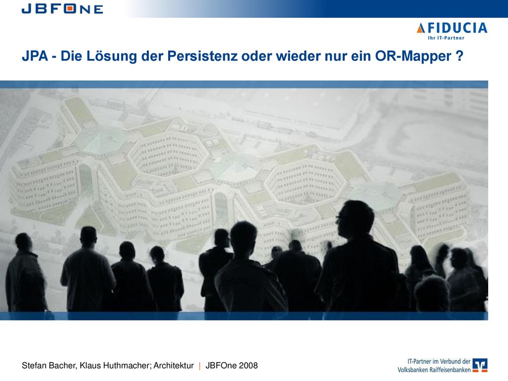JPA - Die Lösung der Persistenz oder wieder nur ein OR-Mapper