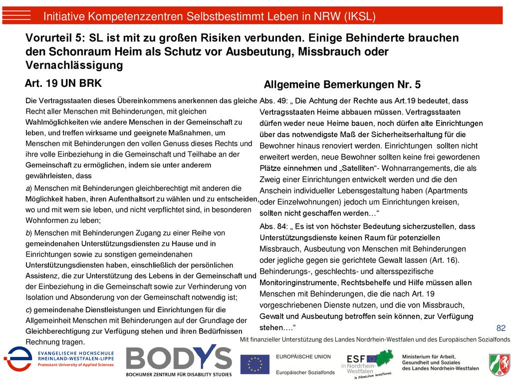 Vorurteil 5: SL ist mit zu großen Risiken verbunden