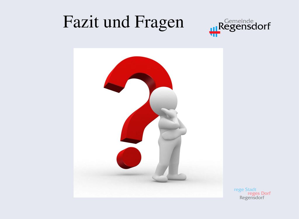 Fazit und Fragen Zusammen kommen wir ans Ziel Denkmalpflege Einwohner