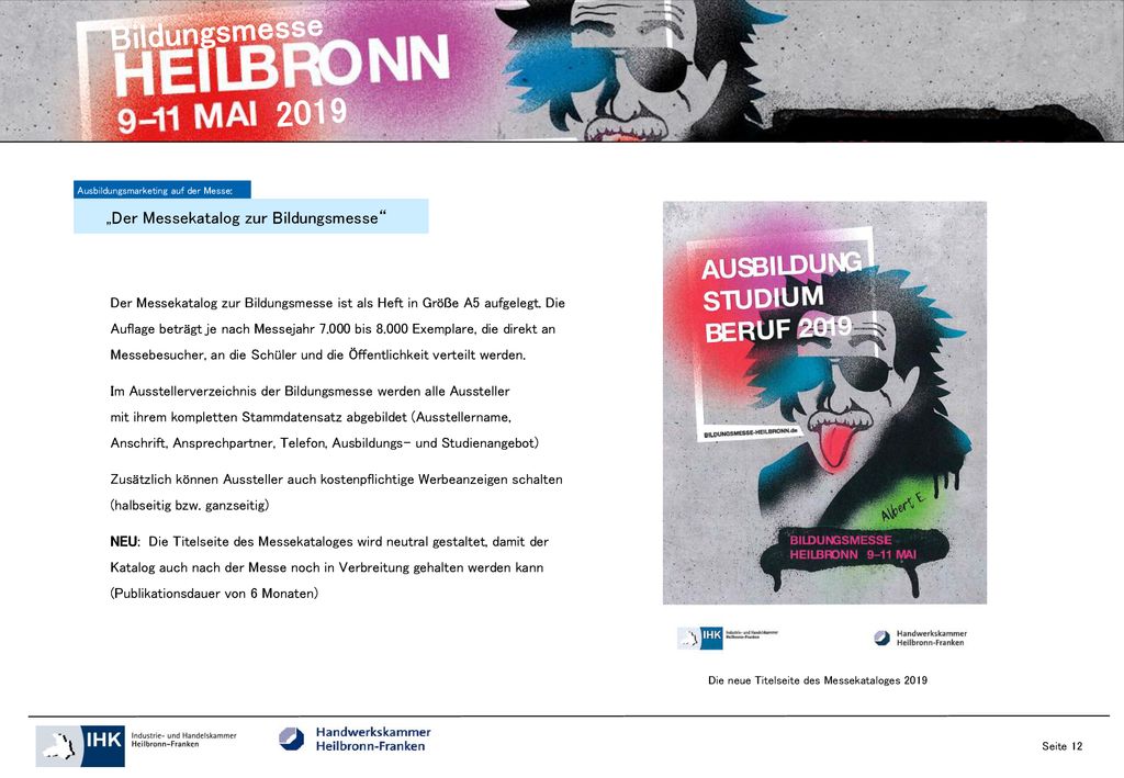 2019 Bildungsmesse „Der Messekatalog zur Bildungsmesse