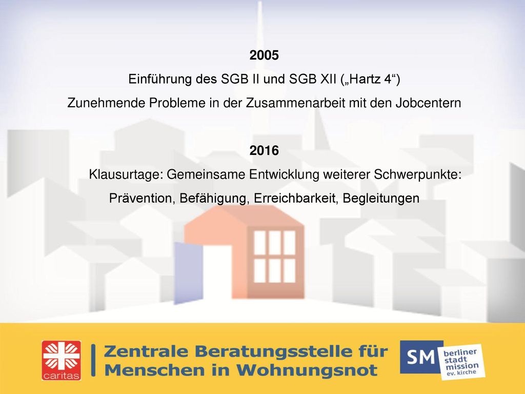 Einführung des SGB II und SGB XII („Hartz 4 )