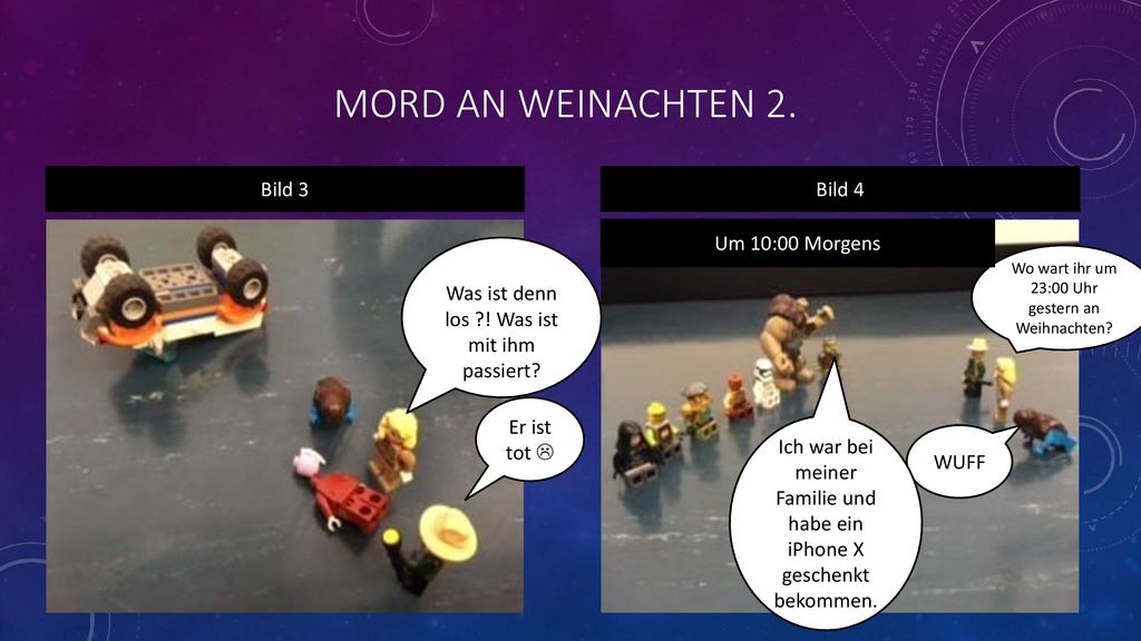 Mord an Weinachten 2. Bild 3 Bild 4 Um 10:00 Morgens