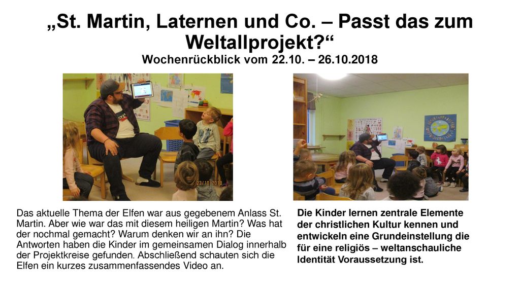 „St. Martin, Laternen und Co. – Passt das zum Weltallprojekt