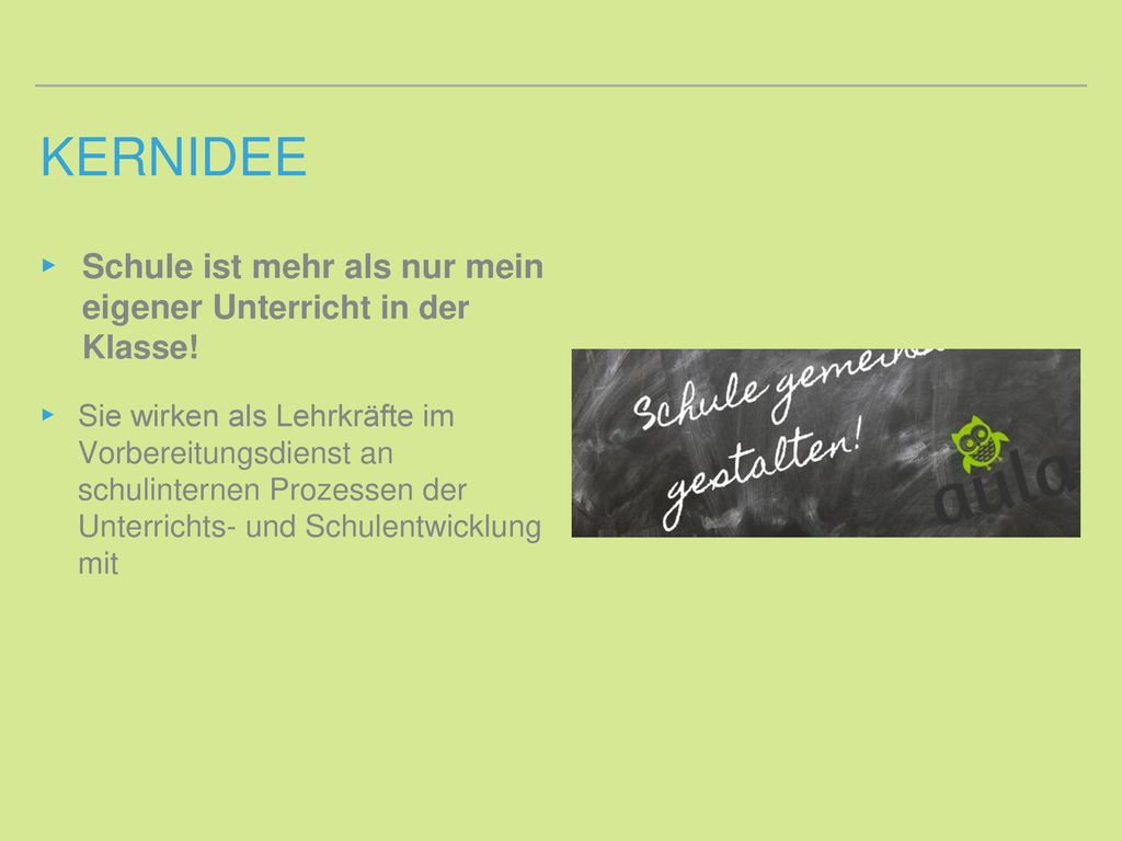 KERnidee Schule ist mehr als nur mein eigener Unterricht in der Klasse!