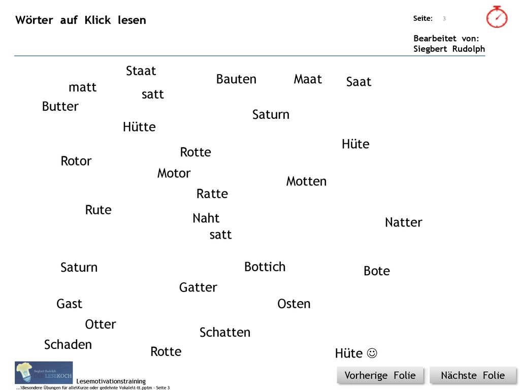 Staat Bauten Maat Saat matt satt Butter Saturn Hütte Hüte Rotte Rotor