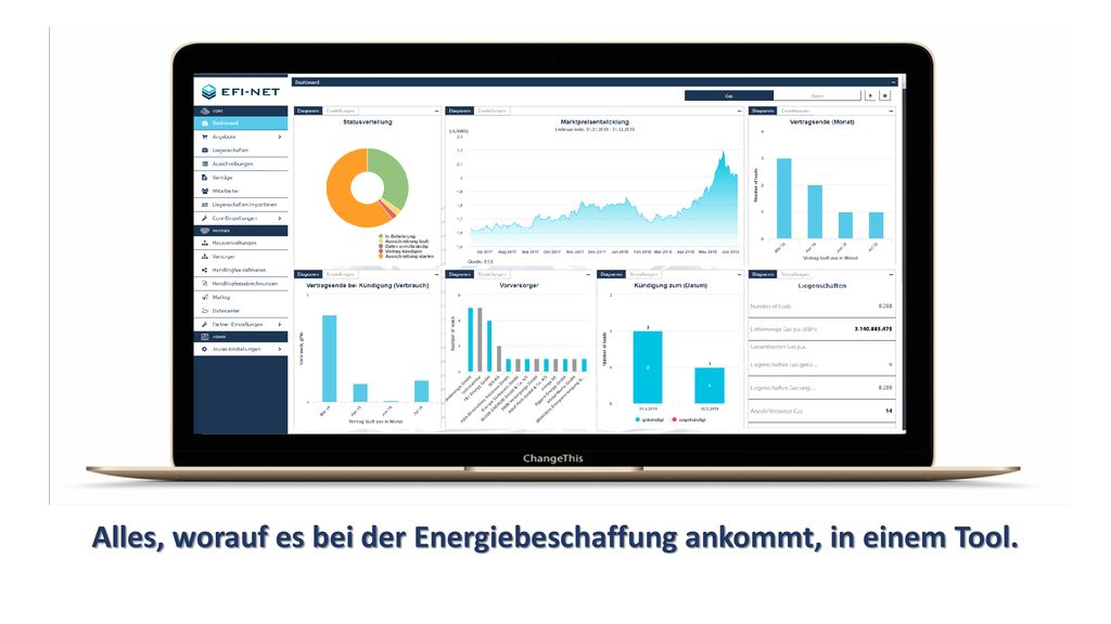 Alles, worauf es bei der Energiebeschaffung ankommt, in einem Tool.