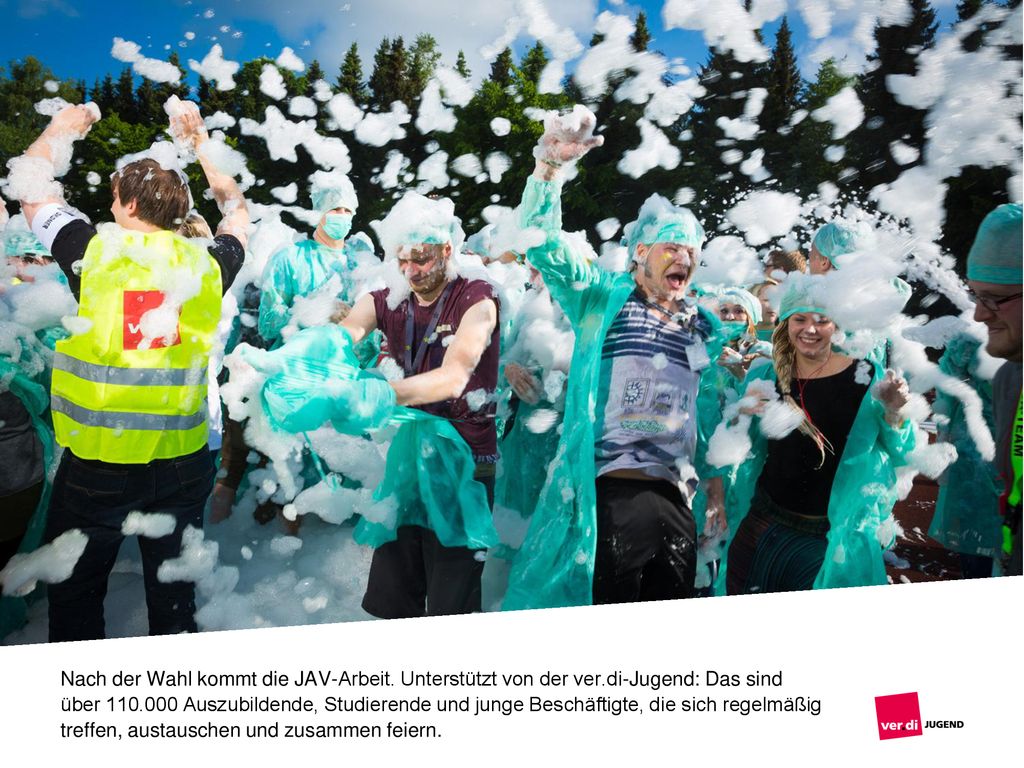 Hier soll eine möglichst enge Verbindung von JAV und ver